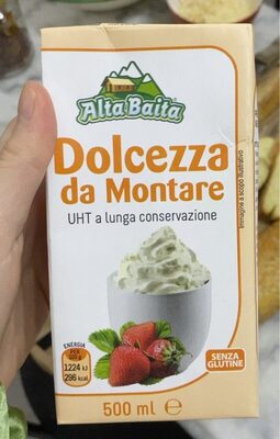 Dolcezza da montare