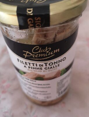 Filetti di tonno a pinne gialle front packaging