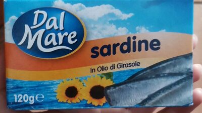 Sardine con olio di girasole