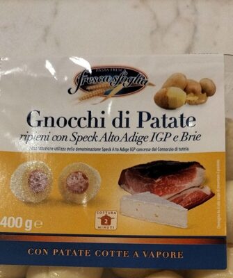 Gnocchi di patate front packaging
