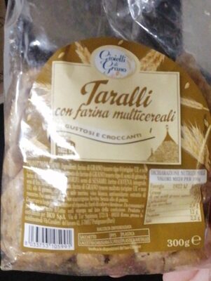 Tarallo con farina multicereali