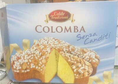 Colomba senza canditi front packaging