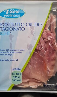 Prosciutto crudo stagionato light