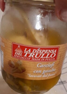 Carciofi con gambo in olio