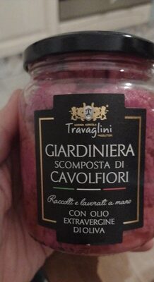 Giardiniera scomposta di cavolfiori