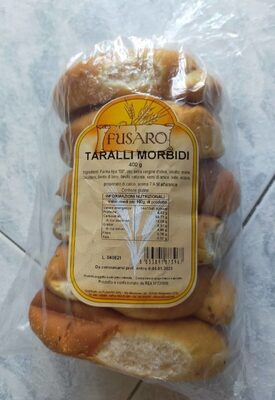 Taralli morbidi 400 g front packaging