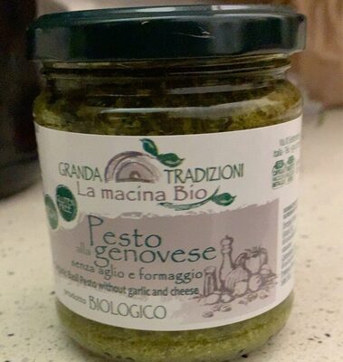 Pesto alla Genovese senza aglio e formaggio