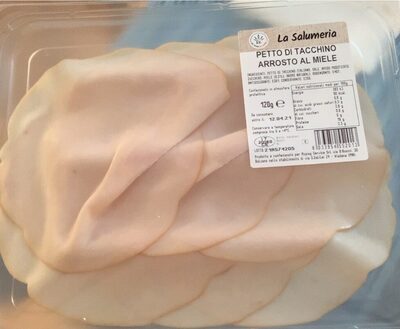 Petto di tacchino arrosto al miele front packaging