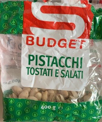 Pistacchi tostati e salati front packaging