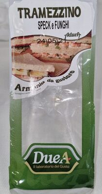 Tramezzino speck e funghi