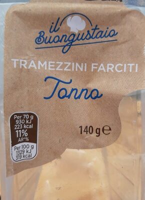Tramezzini farciti al tonno