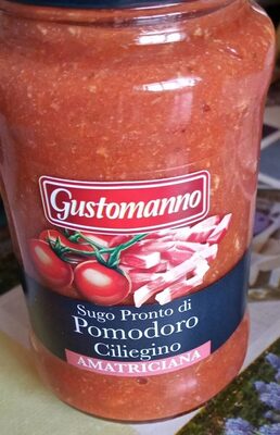 Sugo pronto pomodoro ciliegino amatriciana