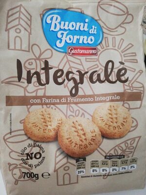 Integralé con farina di frumento integrale