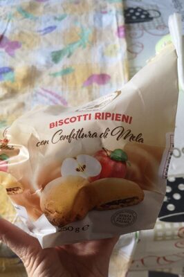Biscotti ripieni con Confettura di mele