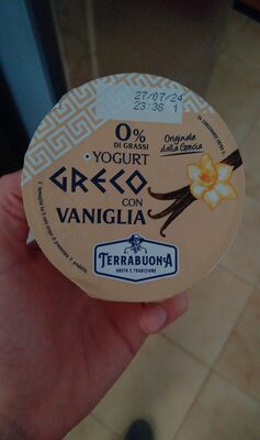 Yogurt Greco con Vaniglia
