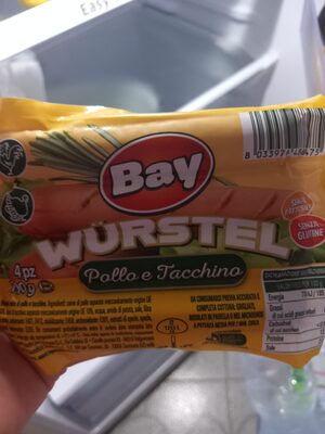 Wurstel pollo e tacchino