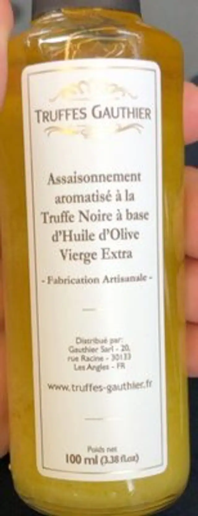 Assaisonnement aromatisé à la truffr front packaging