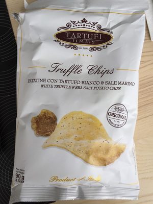 Truffle chips front packaging