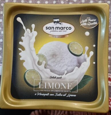 Gelato gusto limone front packaging