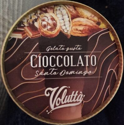 Gelato gusto cioccolato Santo Domingo