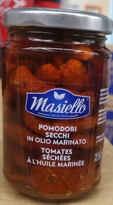 Tomates séchées à l'huile marinée