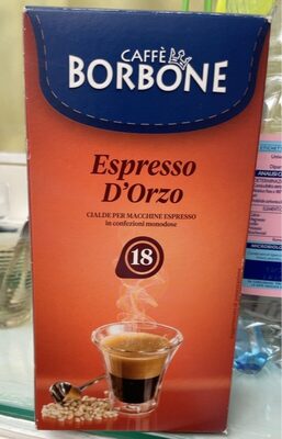 Espresso d’orzo front packaging