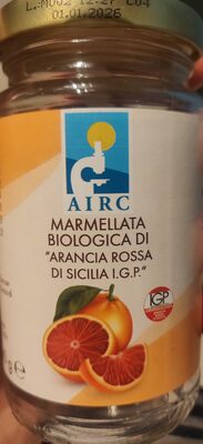 Marmellata biologica di arancia rossa