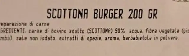 Scottona burger