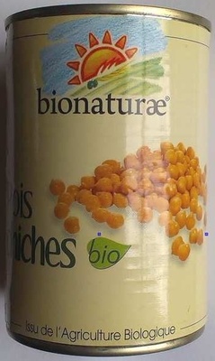 Pois chiches bio - 240 g - bio