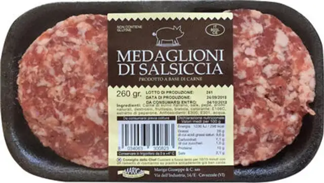 Medaglioni di salsiccia