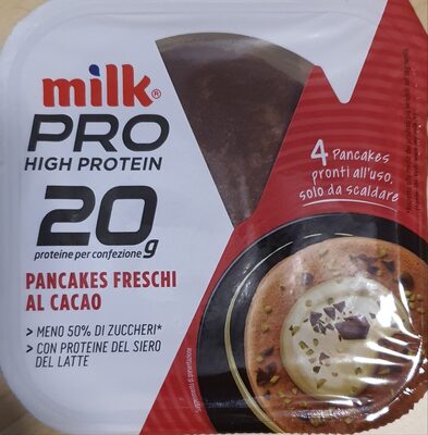 Pancakes freschi al cacao