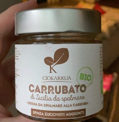 Carrubato di Sicilia da spalmare front packaging