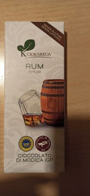 Cioccolato al rum