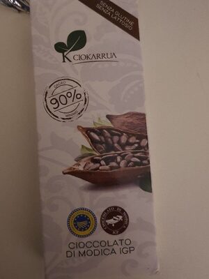 Cioccolato modica igp
