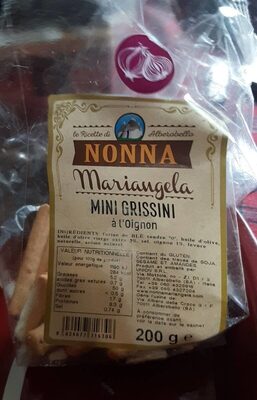 Mini grissini à l oignon