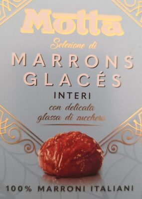 Marron glaces front packaging