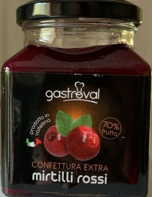 Confettura extra mirtilli rossi