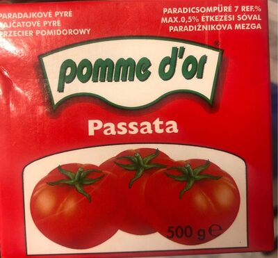 Dosengemüse:  Passierte Tomaten front packaging