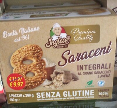 Saraceni integrali senza glutine