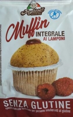 Muffin integrale ai lamponi