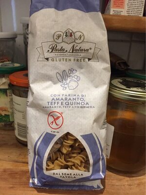 Pates aux farines d'amarante teff et quinoa