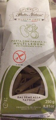 Pasta con farina di multi legumi
