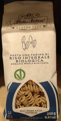 Pasta de arroz integral biológica Gluten Free