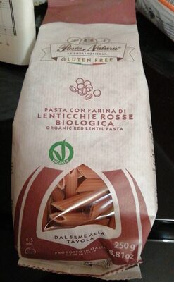 Pasta con farine di lenticchie rosse