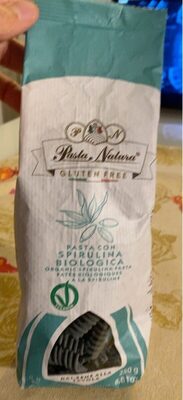 Pasta con spirulina biologica