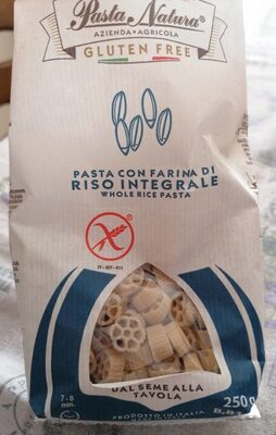 Pasta con farina di riso integrale