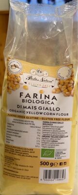 Farina biologica di mais giallo
