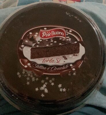Torta si stelline e cioccolato front packaging