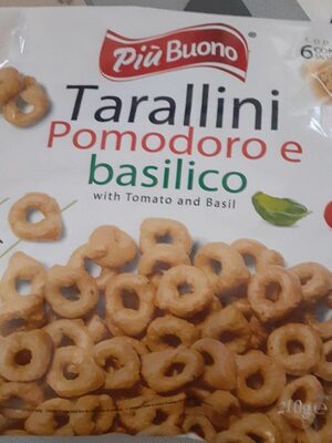 Tarallini al pomodoro e basilico