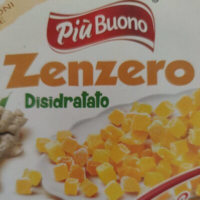 Zenzero Disidratato front packaging